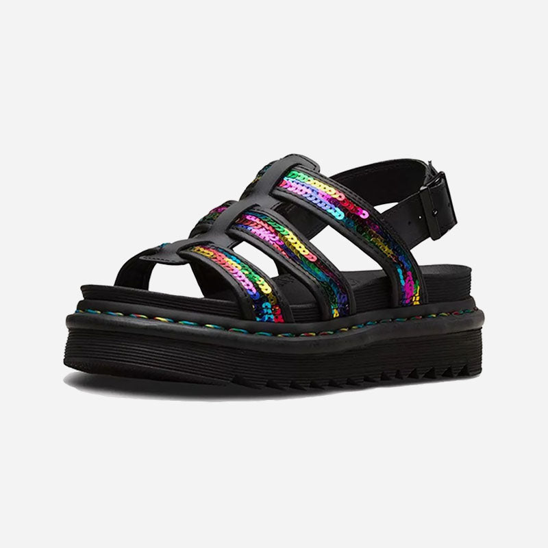 Dr martens yelena sandals black online