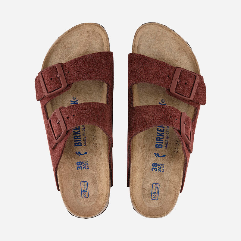 Birkenstock Arizona Soft Footbed Suede Leather