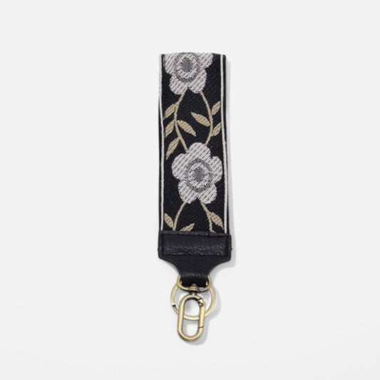 Joy Susan 2" Wild Rose Easy Find Wristlet Keychain