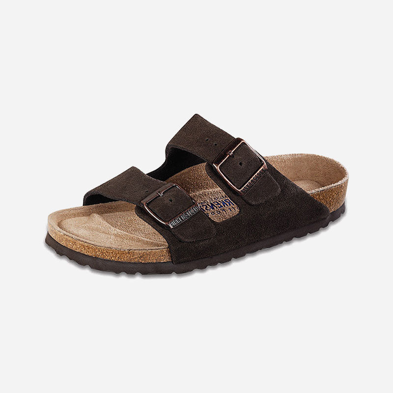 Birkenstock Unisex Arizona Soft Footbed Suede Leather