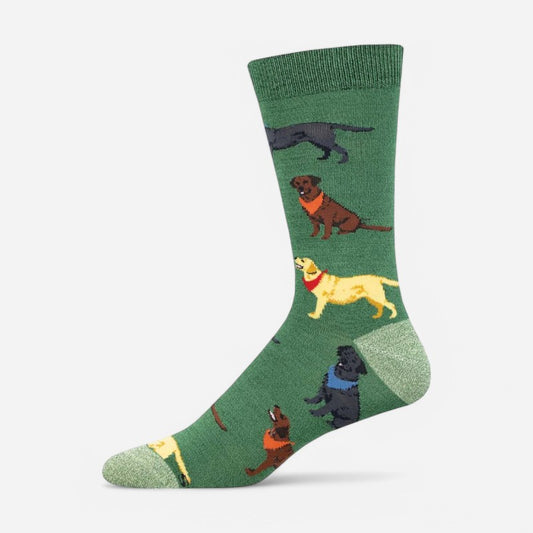 Socksmith Men's Bamboo Loving Labradors