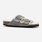 Birkenstock Arizona Shearling Suede Leather