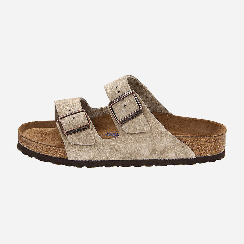 Birkenstock Unisex Arizona Soft Footbed Suede Leather