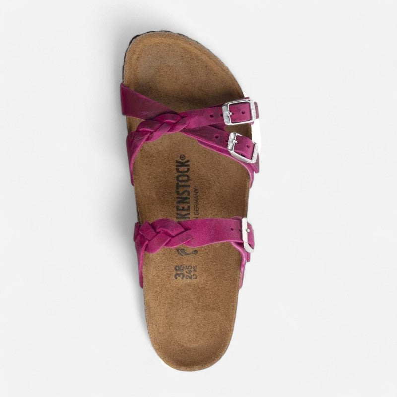 Birkenstock Franca Braided Oiled Leather