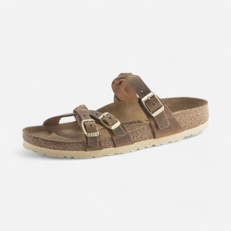 Birkenstock Franca Braided Oiled Leather