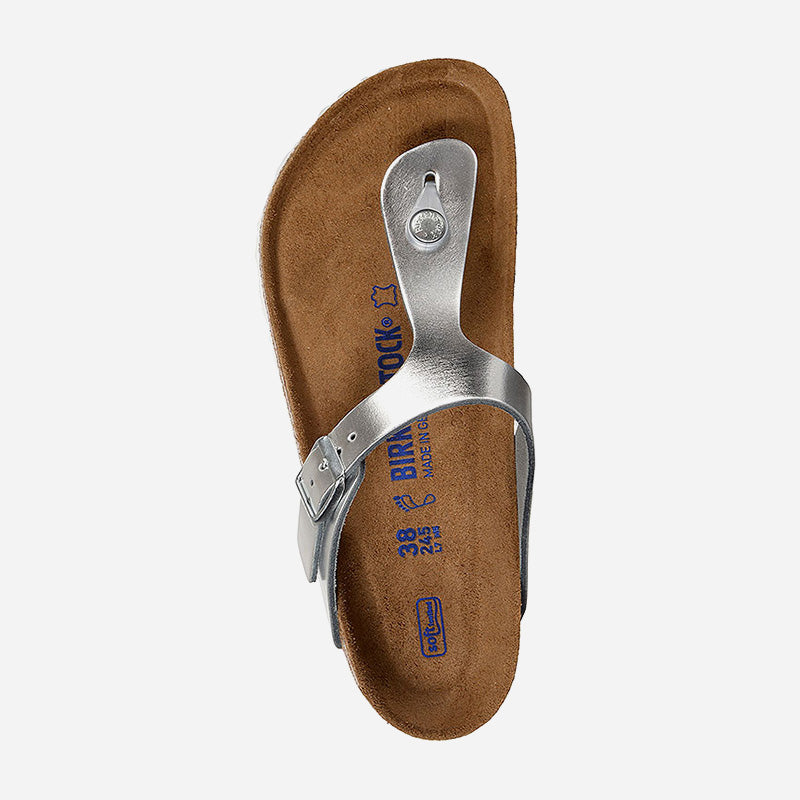 Birkenstock Gizeh Soft Footbed Natural Leather