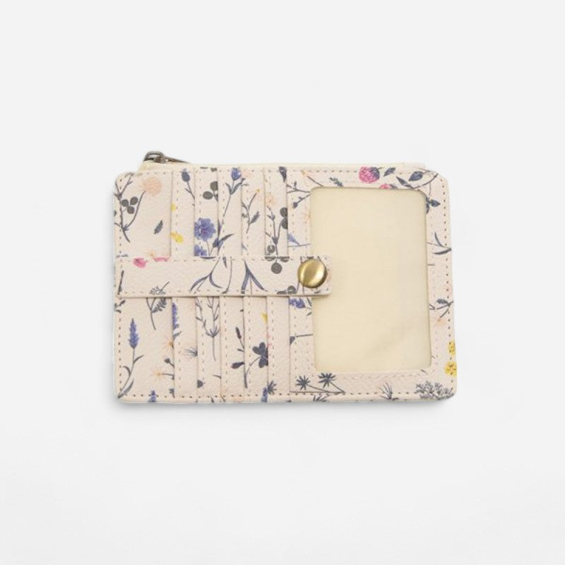 Joy Susan Multi Floral Penny Printed Mini Travel Wallet