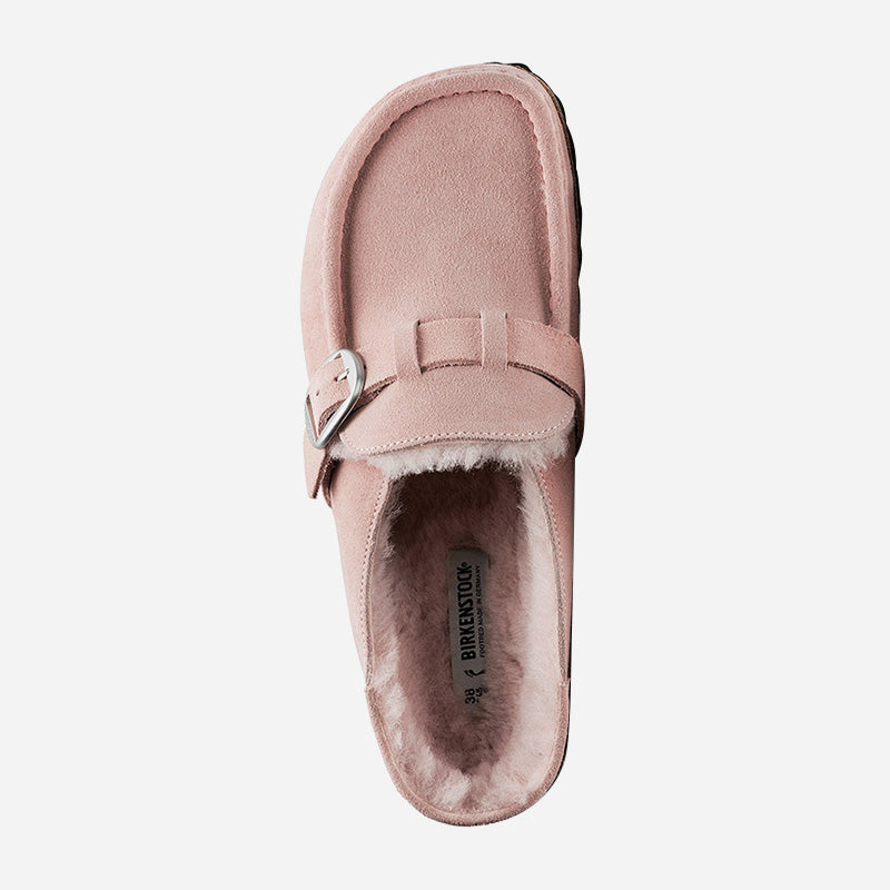 Birkenstock Buckley Shearling Suede Leather