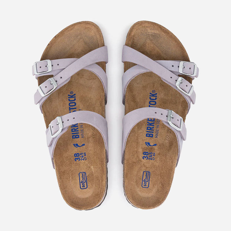 Birkenstock Franca Soft Footbed Nubuck Leather