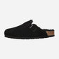 Birkenstock Boston Shearling Suede Leather