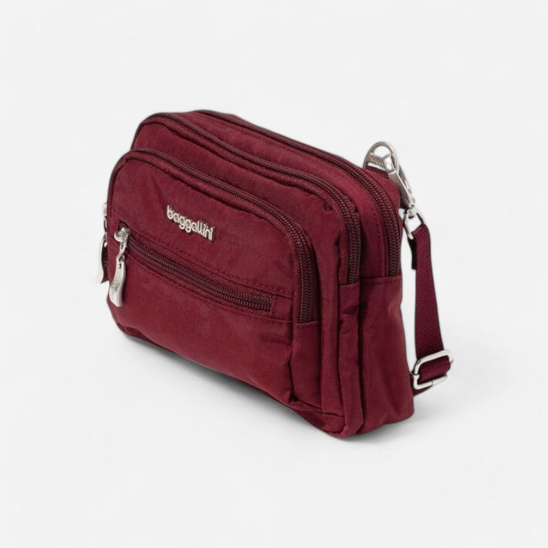 Baggallini Triple Zip Bagg