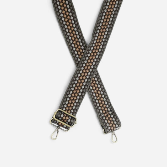 Joy Susan 2"" Dotted Stripe Guitar Strap