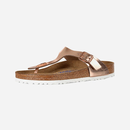 Birkenstock Gizeh Soft Footbed Natural Leather