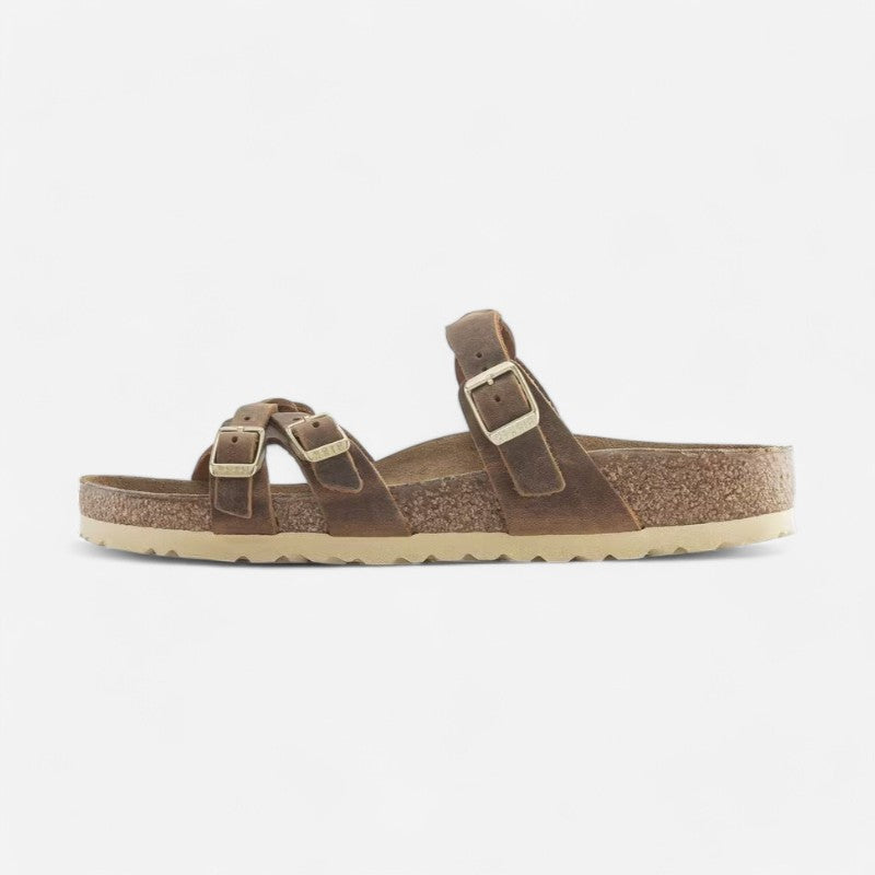 Birkenstock Franca Braided Oiled Leather