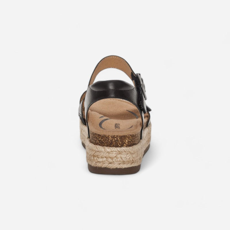 Aetrex Paula Cork Platform Quarter Strap