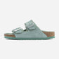 Birkenstock Arizona Shearling Suede Leather