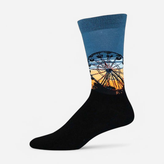 Socksmith Men's Bamboo Sunrise at the State Fair