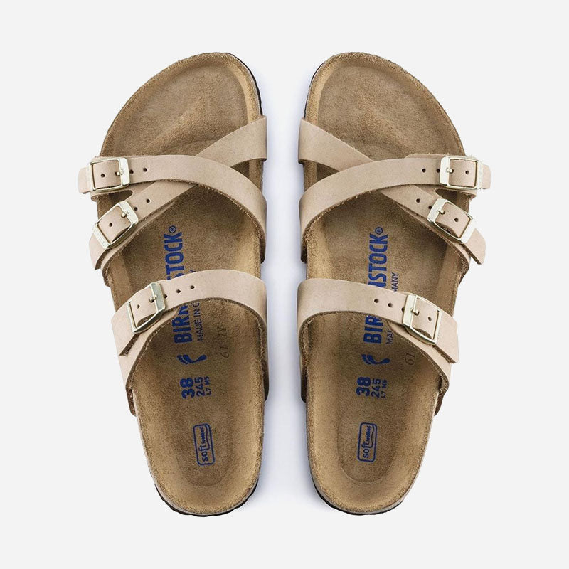 Birkenstock Franca Soft Footbed Nubuck Leather