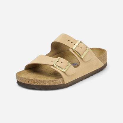 Birkenstock Arizona Soft Footbed Nubuck Leather