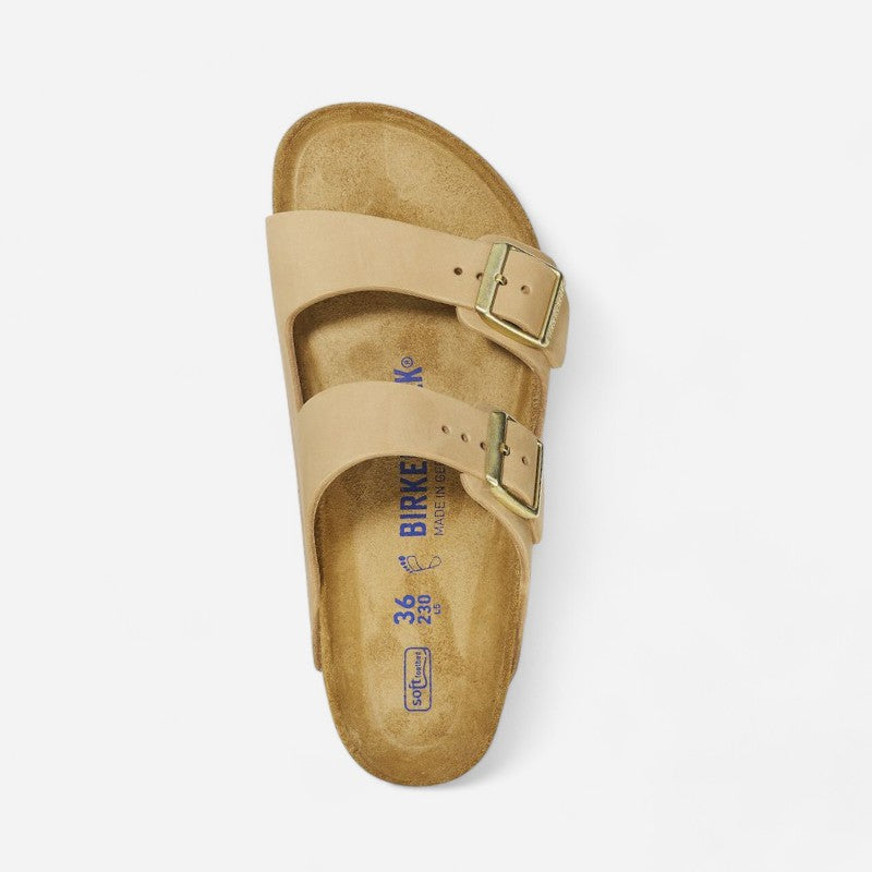 Birkenstock Arizona Soft Footbed Nubuck Leather