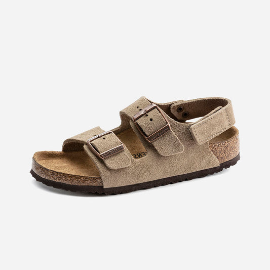 Birkenstock Kid's Milano HL Suede Suede Leather