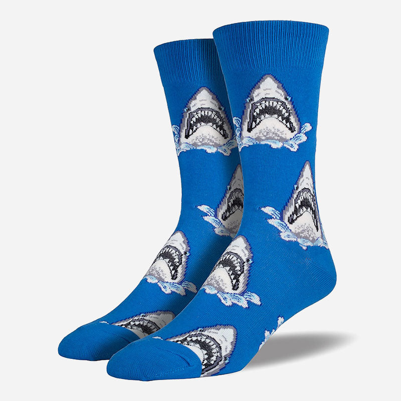 Socksmith Men's Shark Attack