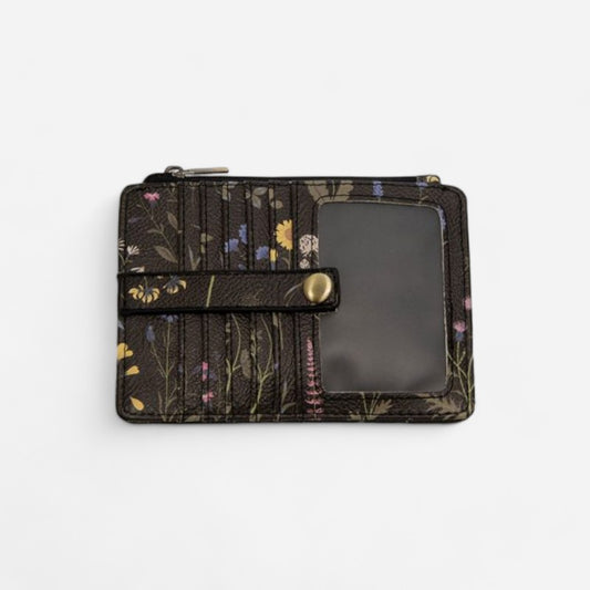 Joy Susan Multi Floral Penny Printed Mini Travel Wallet