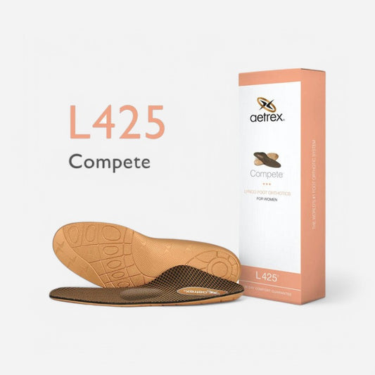 Aetrex Orthotic Compete Posted Orthotics W/ Metatarsal Support