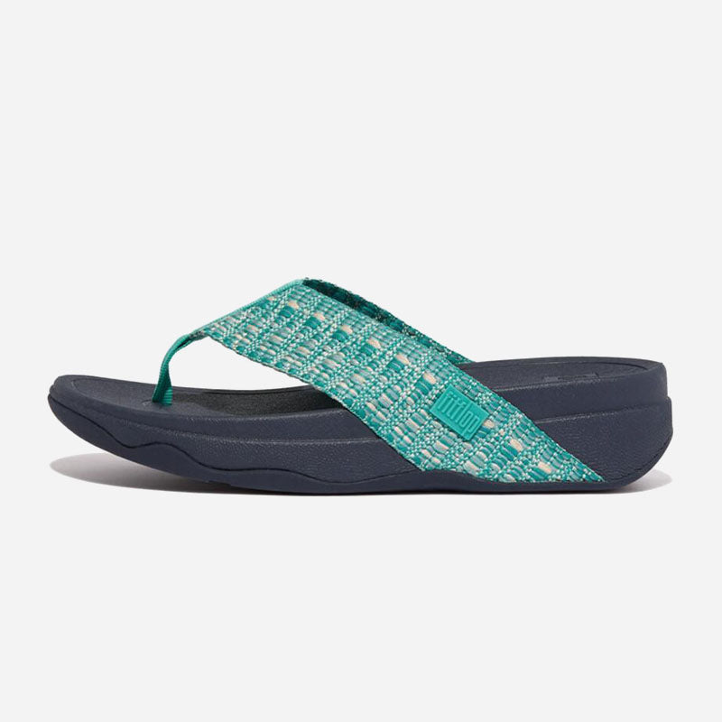 FitFlop Surfa Geo Webbing Toe Post Sandals Sole Provisions