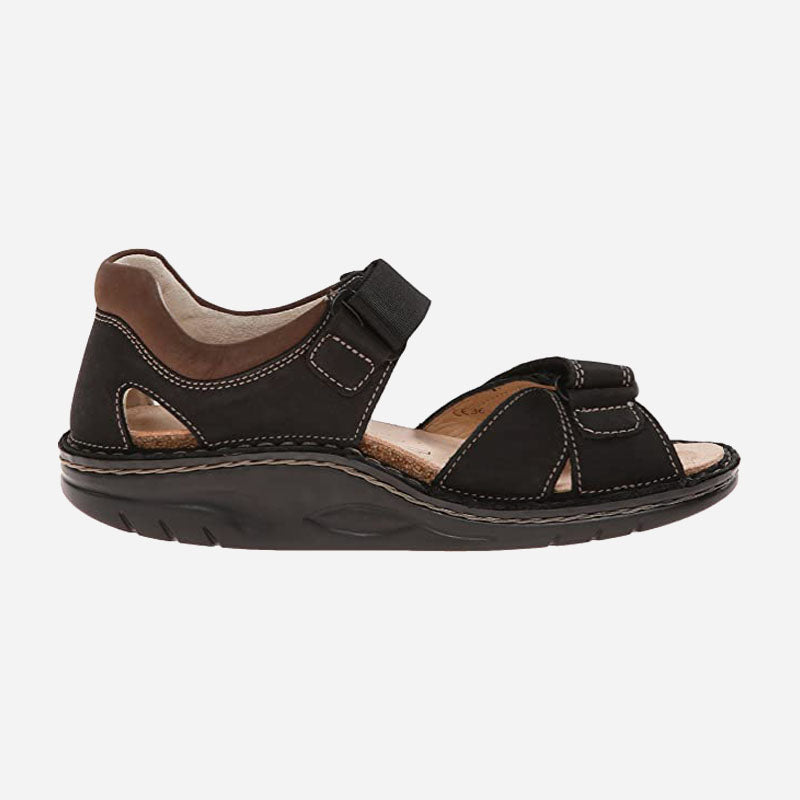 Finn Comfort Womens Gomera Sandals -Crumble Black – Sole To Soul Footwear  Inc.