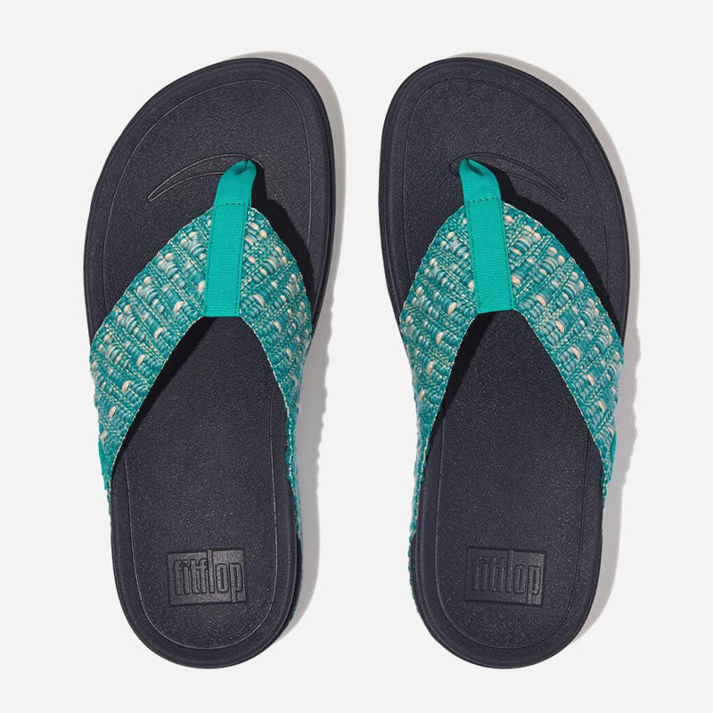 FitFlop Surfa Geo-Webbing Toe-Post Sandals – Sole Provisions